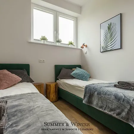 Family Luxury 1-6, 2 Sypialnie I Studio, 52 M2, Summerwinter Brand شقة