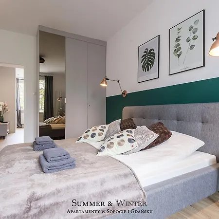 Family Luxury 1-6, 2 Sypialnie I Studio, 52 M2 아파트 그단스크