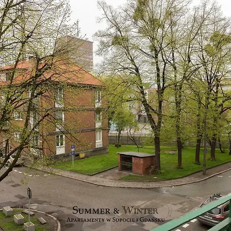아파트 Family Luxury 1-6, 2 Sypialnie I Studio, 52 M2 그단스크