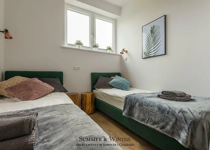 Family Luxury 1-6, 2 Sypialnie I Studio, 52 M2, Summerwinter Brand Apartamento