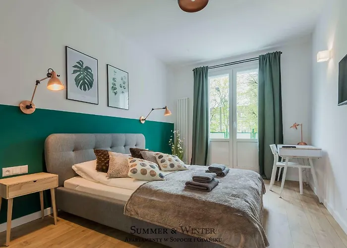 Apartamento Family Luxury 1-6, 2 Sypialnie I Studio, 52 M2, Summerwinter Brand Gdańsk