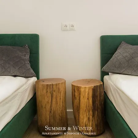 Apartment Family Luxury 1-6, 2 Sypialnie I Studio, 52 M2, Summerwinter Brand *